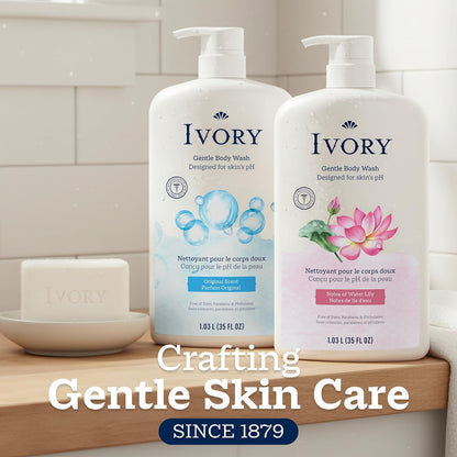 Ivory Body Wash Designed for the Whole Family, Jojoba Scent, 35 oz