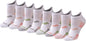 Saucony Women's RunDry Performance Heel Tab Athletic Socks, Available in S-L (8, 16, 24 Pairs)