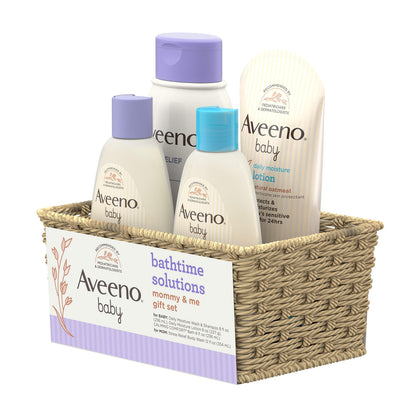 Aveeno Baby Welcome Little One Gift Set, Baby Essentials Set, 5 Items