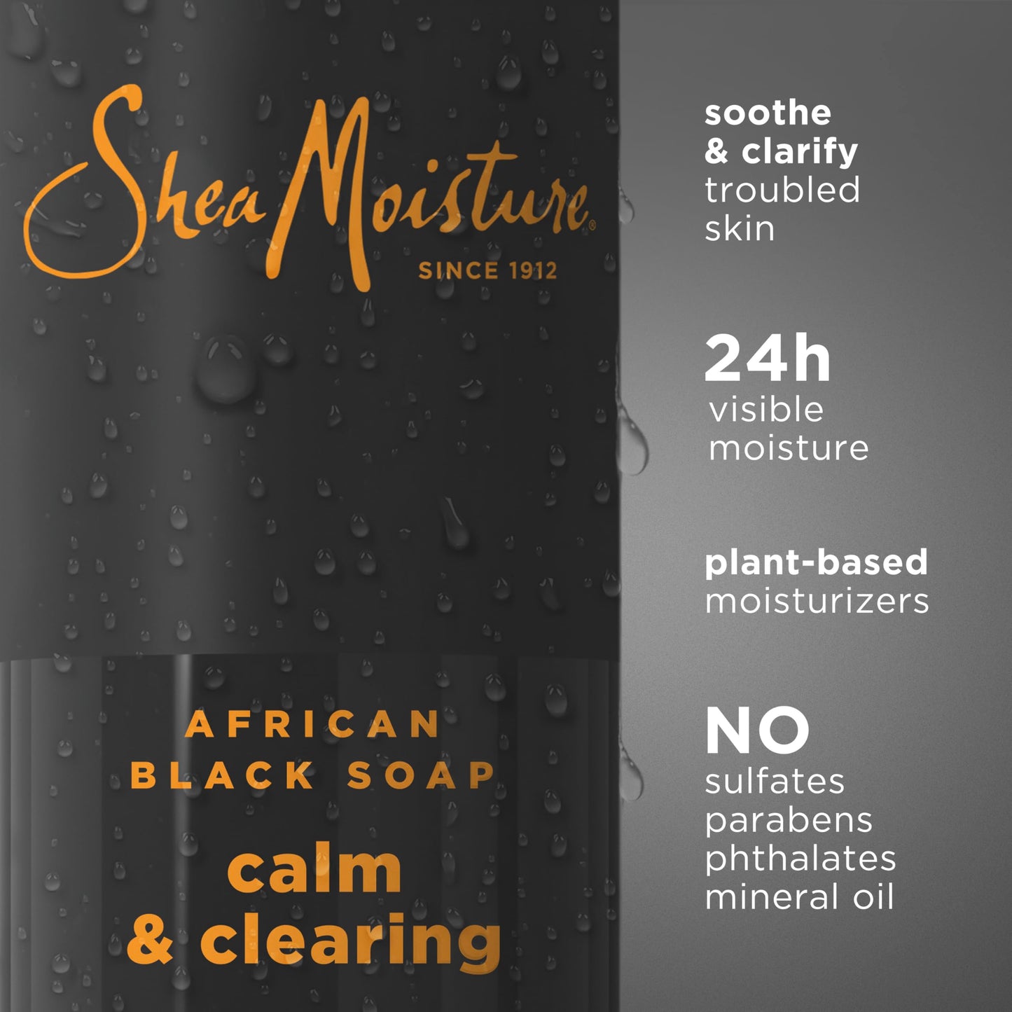 SheaMoisture Raw Shea Butter Body Wash Moisturize and Restore Deeply 18 oz
