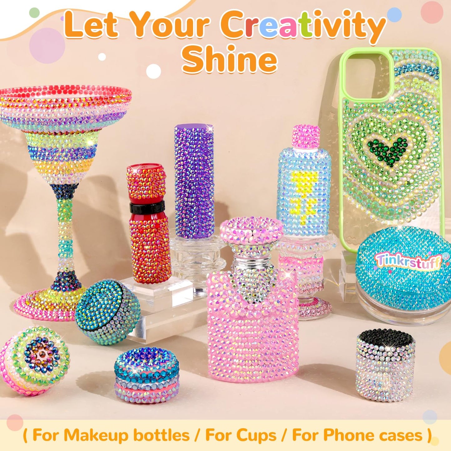 Rainbow Flatback Rhinestones for Crafting and 3PCS B7000 Glue (Set 1), 2 Boxes of 4500 PCS Resin Rhinestones Gems Charms for Bedazzling DIY Crafts Tumblers Shoes Fabric Clothing Nail Art
