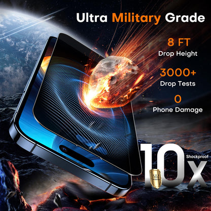 TOCOL for iPhone 17 Pro Max Screen Protector, Clear