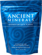Ancient Minerals Magnesium Bath Flakes – Pure Zechstein Magnesium Chloride for Soaking and Whole-Body Replenishment, 8 lb Bag (Pack of 3)