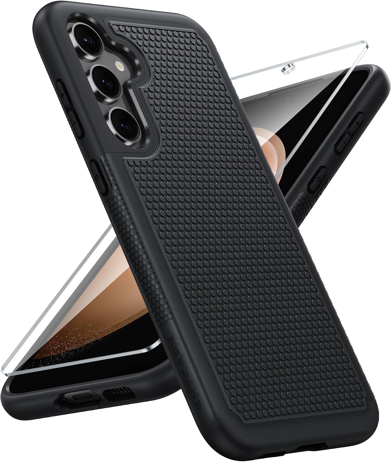 FNTCASE for Google Pixel 10 / Pixel 10 Pro Case: Soft TPU Non Slip Blue
