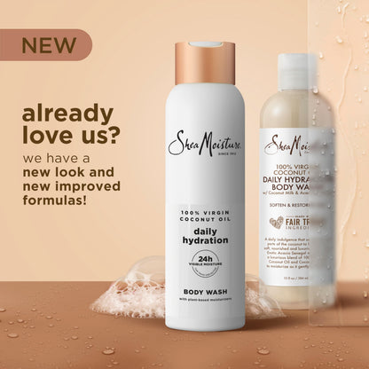 SheaMoisture Raw Shea Butter Body Wash Moisturize and Restore Deeply 18 oz