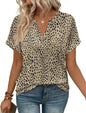 WIHOLL Womens Blouses Spring Tops Short Sleeve Shirts Dressy Casual Summer Vacation Fashion Clothing 2026