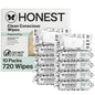 The Honest Company Multi-Use Baby Wipes, Pattern Play, 720 Count