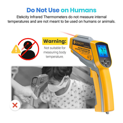 Etekcity Infrared Thermometer Laser Temperature Gun 774