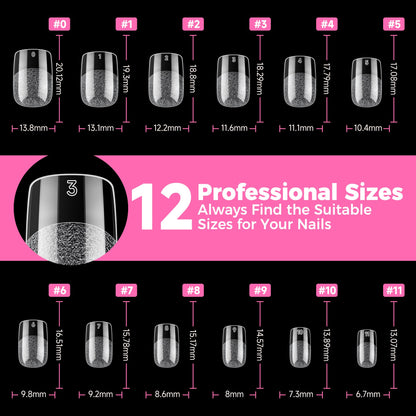 UNA GELLA 15g Nail Glue for Press On Nails with 20ml Nail Glue Remover Kit