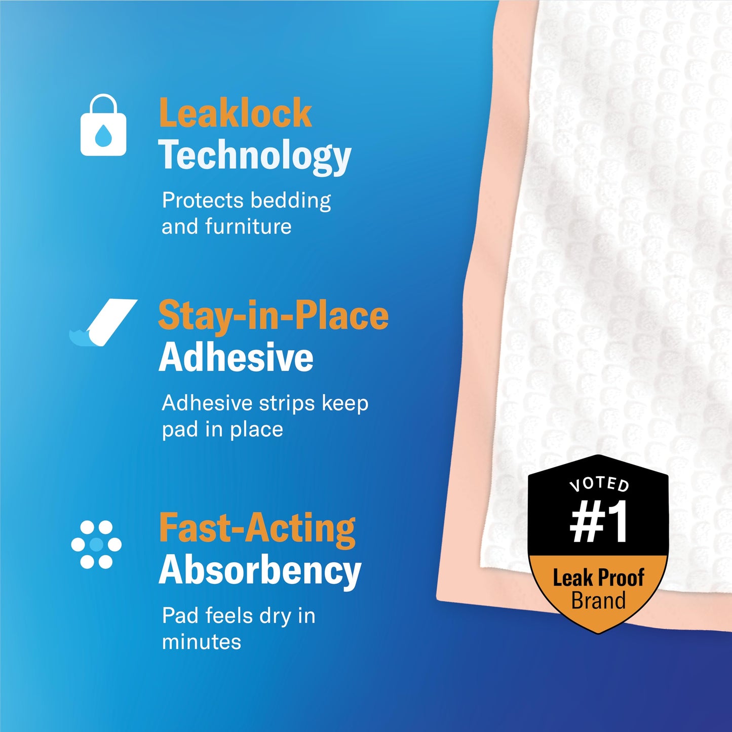 Chucks® MAX Hospital Bed Pads Disposable Adult 36 x 36 Breathable Incontinence Pads - XXX-Large Pee Pads for Adults - Heavy Duty 10X Absorbency Underpads - 400 Lbs. Patient Repositioning [20 Count]