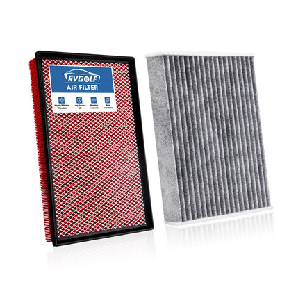 Engine+Cabin Air Filter Fit for 2014-2020 Rogue, 2017-2022 Rogue Sport