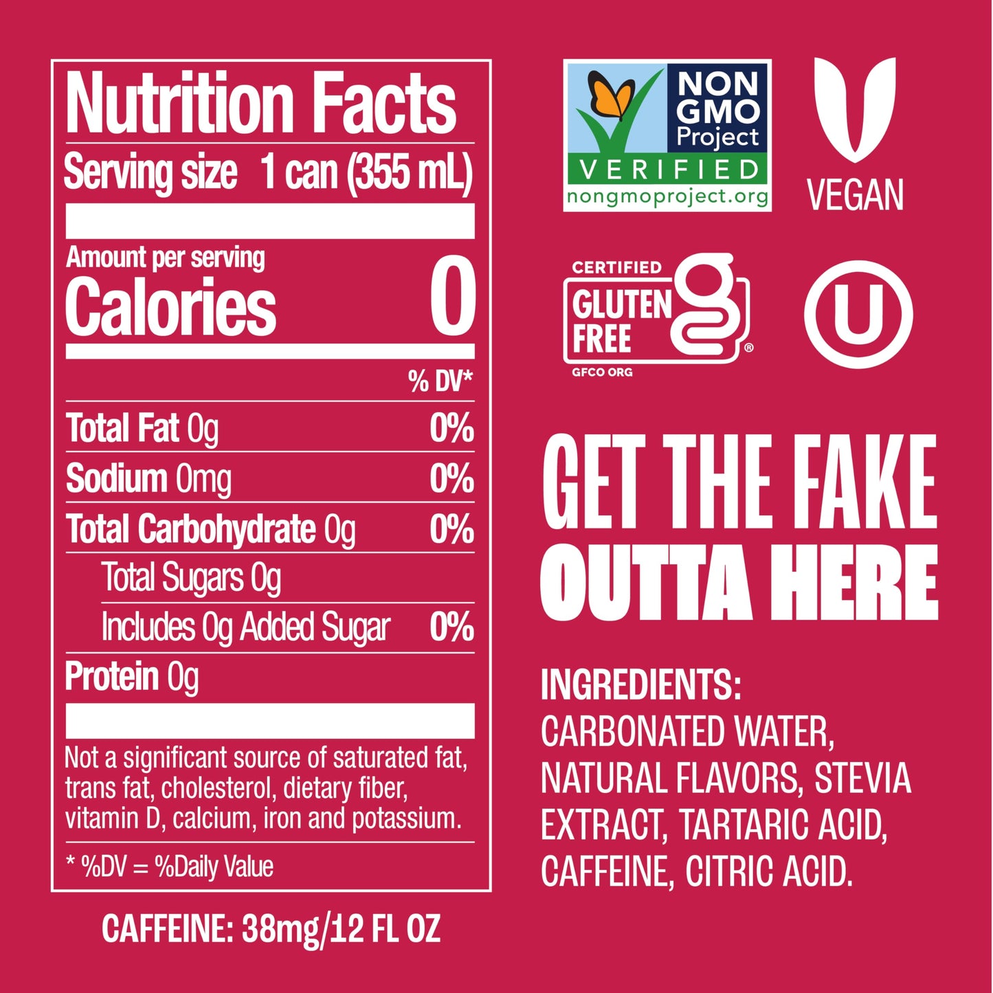 Zevia Zero Sugar Soda, Cola, 12 oz Cans (24-Pack) – Naturally Sweetened, Zero Calorie Sugar Free Soda - Non-GMO Project Verified, Gluten-Free, Vegan