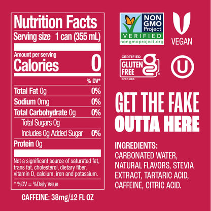 Zevia Zero Sugar Soda, Cola, 12 oz Cans (24-Pack) – Naturally Sweetened, Zero Calorie Sugar Free Soda - Non-GMO Project Verified, Gluten-Free, Vegan