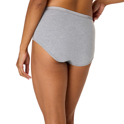 Hanes Women's Underwear Pack, 10-Pack, Full-Coverage Cotton Blend Panties, Moisture-Wicking Underwear for Women