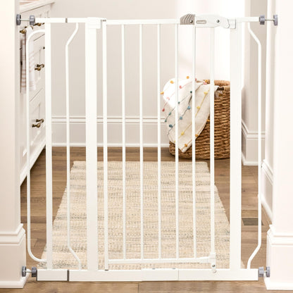 Regalo Safety 29"-38.5" Easy Step Baby Gate, Bottom of Stairs & Doorways