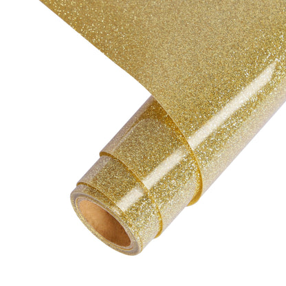 TORC Blush Glitter HTV Heat Transfer Vinyl Roll 12 inch x 5 ft Iron on Vinyl for T Shirts Crafts
