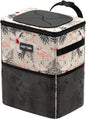 HOTOR Car Trash Can, Leakproof Car Organizer, 2-Gallon, Black