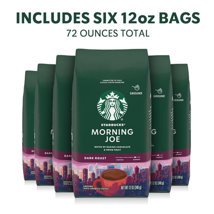 Starbucks Ground Coffee, Dark Roast Coffee, Italian Roast, 100% Arabica, 1 bag (18 oz)