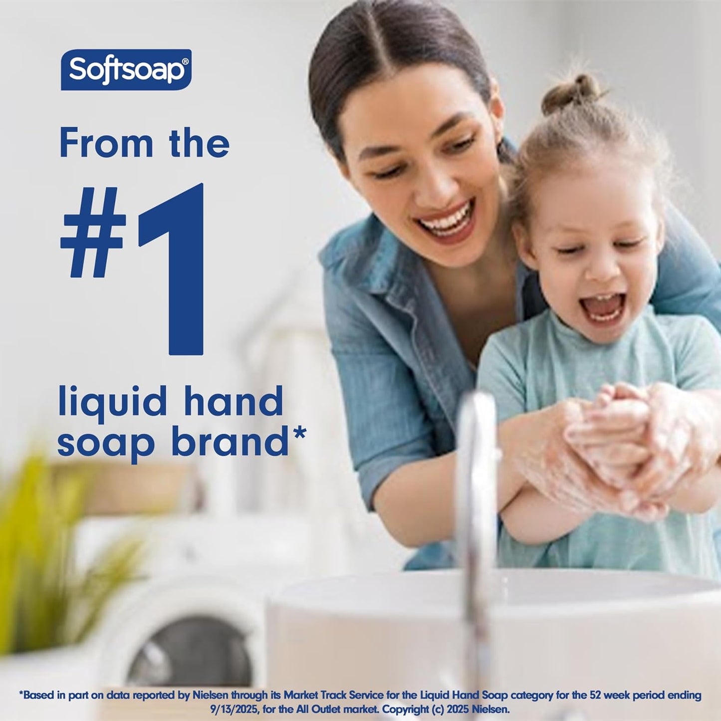 Softsoap Antibacterial Liquid Hand Soap, White Tea & Berry Scent, 50 fl oz
