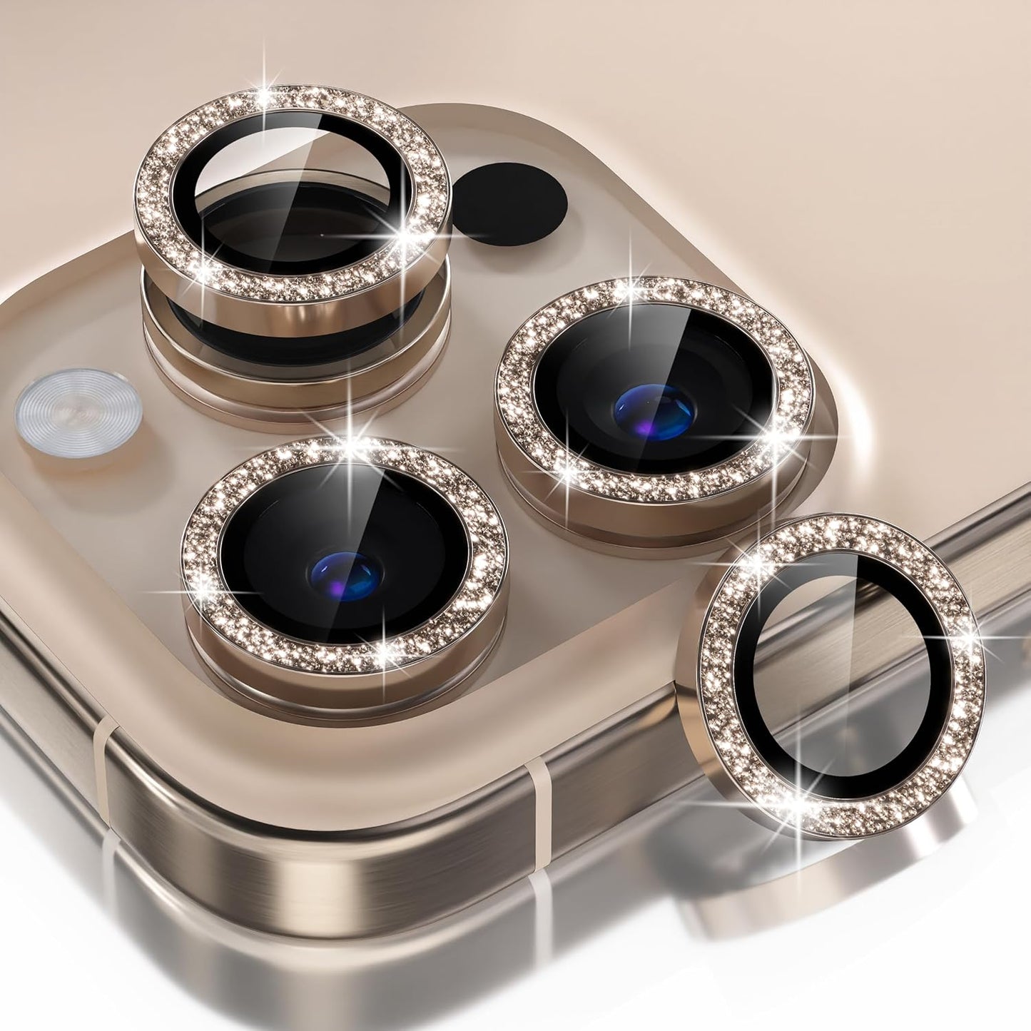 Choiche for iPhone 16 Pro/iPhone 16 Pro Max Camera Lens Protector