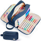 Sooez High Capacity Pencil Case, Soft Corduroy Pencil Pouch