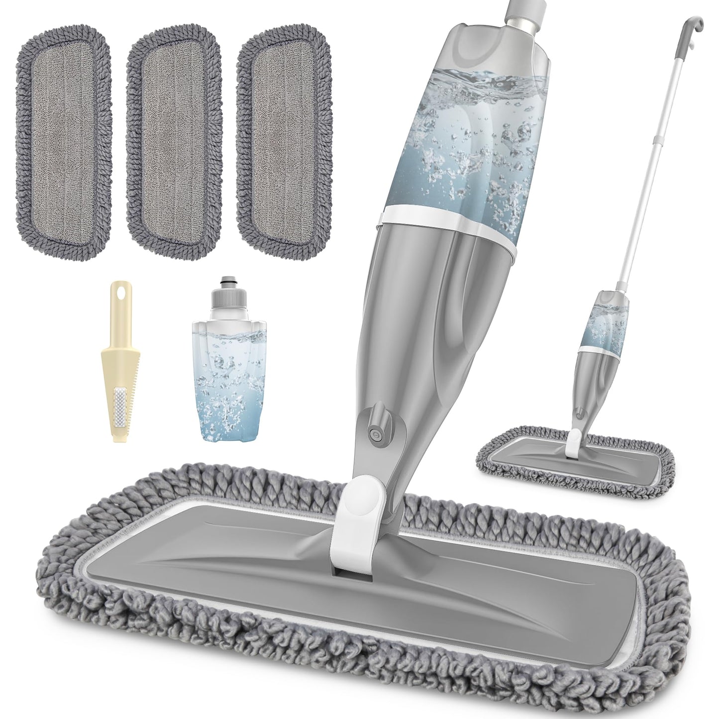 Microfiber Spray Mops for Floors Cleaning: Wet Dry Mop Hardwood Floor Mops