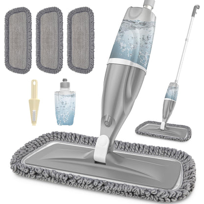 Microfiber Spray Mops for Floors Cleaning: Wet Dry Mop Hardwood Floor Mops