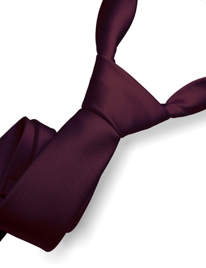 RBOCOTT Solid Color Tie Formal Necktie for Men