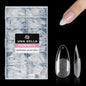 UNA GELLA 504Pcs Medium Pointed Almond Nail Tips, X-Soft Almond Gel Nails