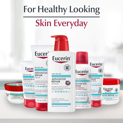 Eucerin Advanced Repair Lotion, Urea Enriched, 16.9 FL OZ