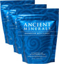 Ancient Minerals Magnesium Bath Flakes – Pure Zechstein Magnesium Chloride for Soaking and Whole-Body Replenishment, 8 lb Bag (Pack of 3)