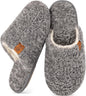EverFoams Women's Fuzzy Slippers Warm Cozy Memory Foam Indoor House Shoes