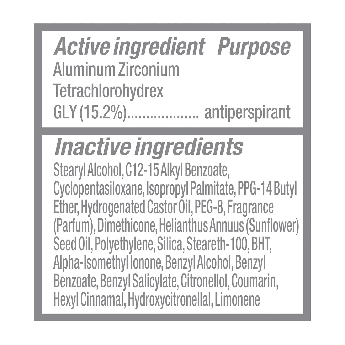 Dove Advanced Care Antiperspirant Stick Cool Essentials 2.6 oz 2PK