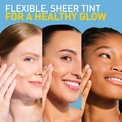 CeraVe Tinted Sunscreen for Face, Mineral SPF 30 Moisturizer, Deep, 1.7oz