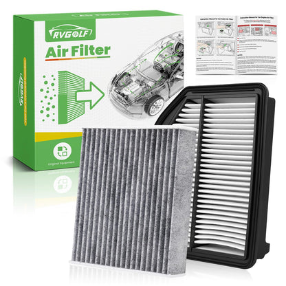 Engine+Cabin Air Filter Fit for 2014-2020 Rogue, 2017-2022 Rogue Sport