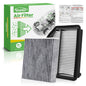Engine+Cabin Air Filter Fit for 2014-2020 Rogue, 2017-2022 Rogue Sport