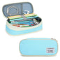 FUXINGYAO Pencil Case, Multi- Slot Pencil Pouch, Portable Pencil Bag, Pen Case for& Office(Black)