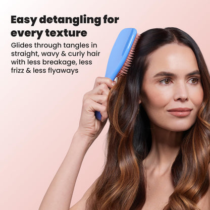 Tangle Teezer Ultimate Detangler Brush, Straight to Wavy, Liquorice Black