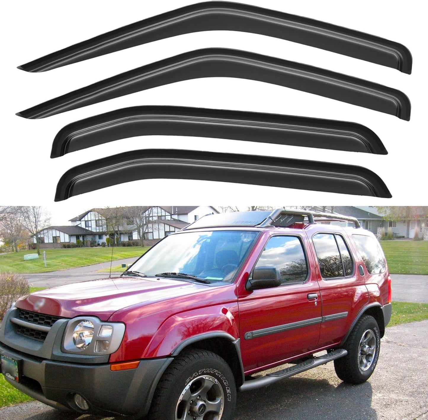 Window Visors Rain Guards for 2020-2025 Nissan Sentra