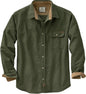 Legendary Whitetails Mens Flannel Long Sleeve Button Down 100% Cotton Shirt