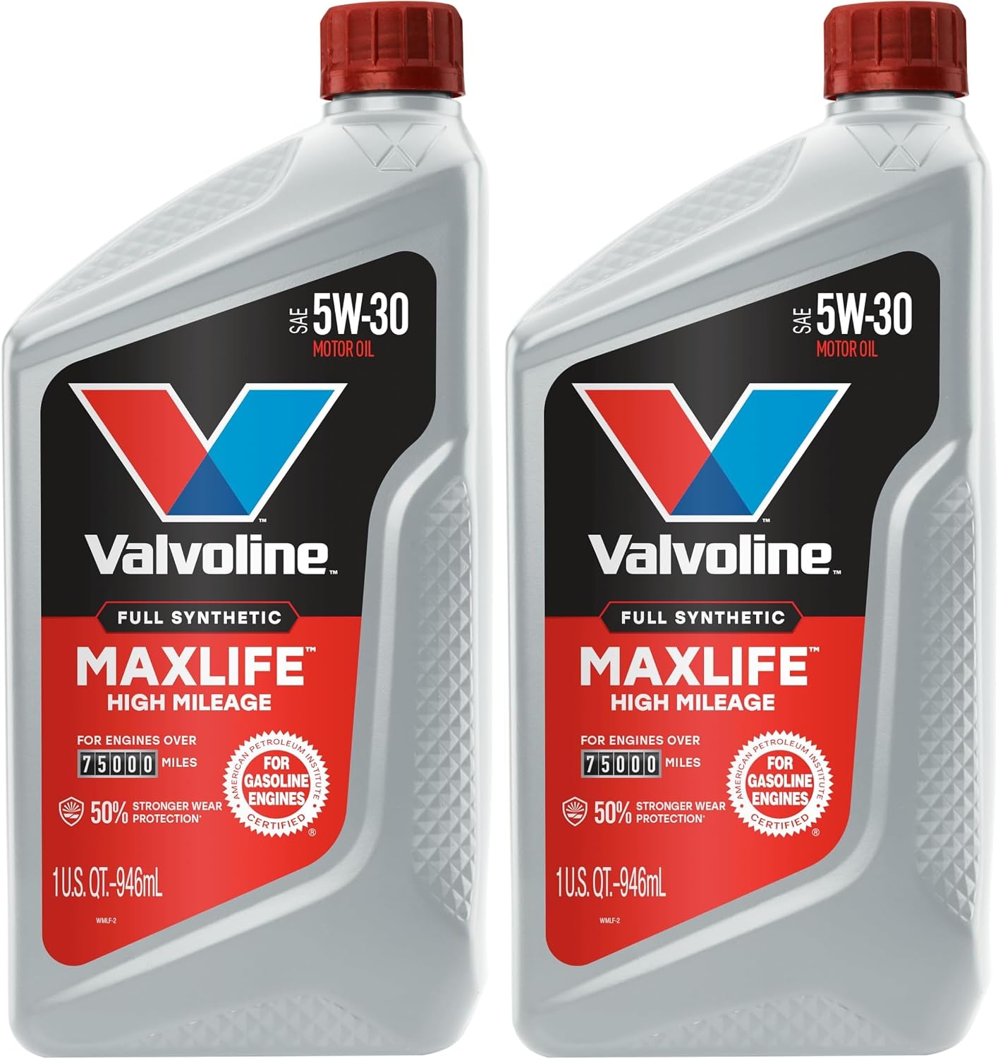 Valvoline MaxLife High Mileage 5W-30 Synthetic Blend Motor Oil 5 Quart
