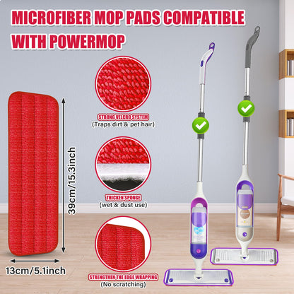 Microfiber Spray Mops for Floors Cleaning: Wet Dry Mop Hardwood Floor Mops