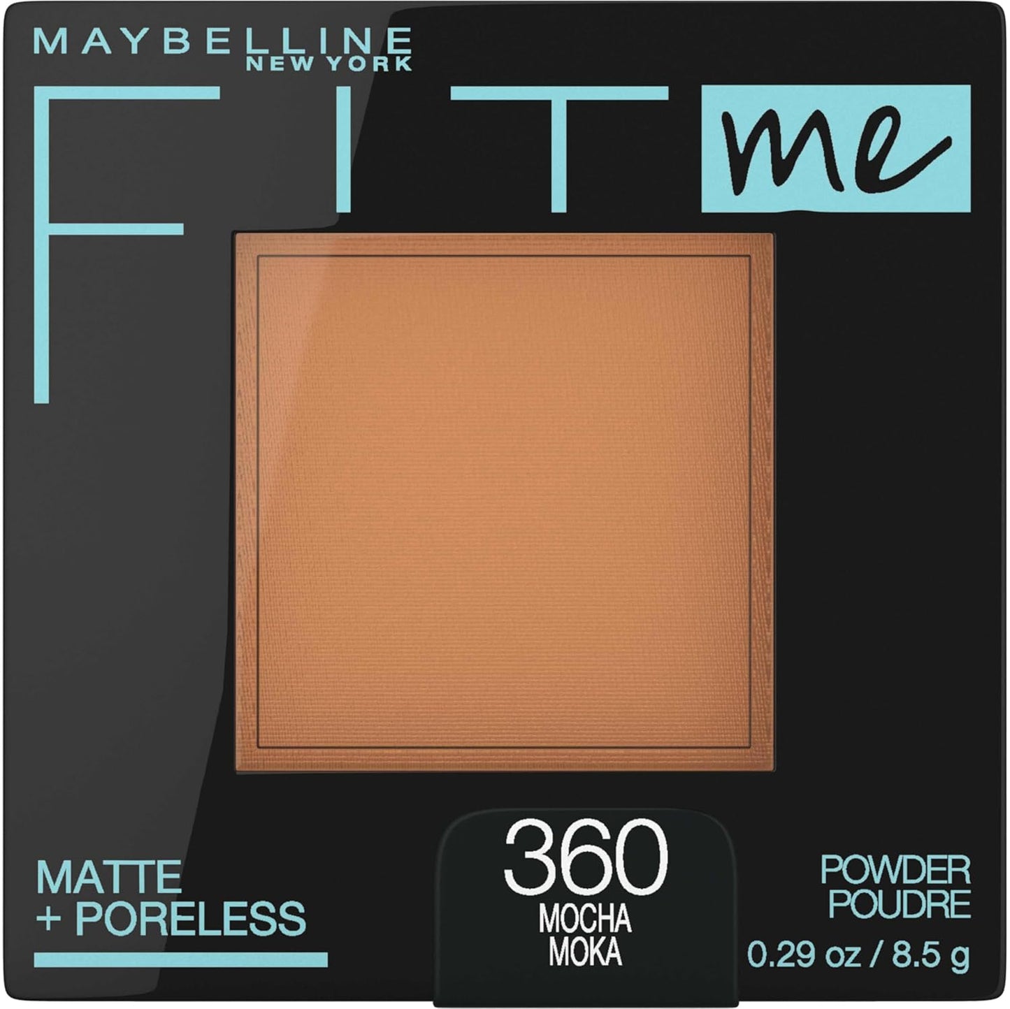 Maybelline Fit Me Matte + Poreless Pressed Face Powder Makeup & Setting Powder, Buff Beige, 1 Count