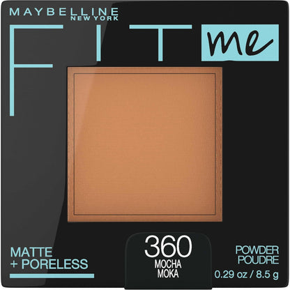 Maybelline Fit Me Matte + Poreless Pressed Face Powder Makeup & Setting Powder, Buff Beige, 1 Count