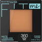 Maybelline Fit Me Matte + Poreless Pressed Face Powder Makeup & Setting Powder, Buff Beige, 1 Count