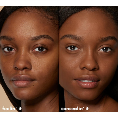 e.l.f. Hydrating Camo Concealer, Covers Blemishes & Under-Eye Circles, Full-Coverage & Delivers A Satin Finish, Vegan & Cruelty-Free, Light Ivory