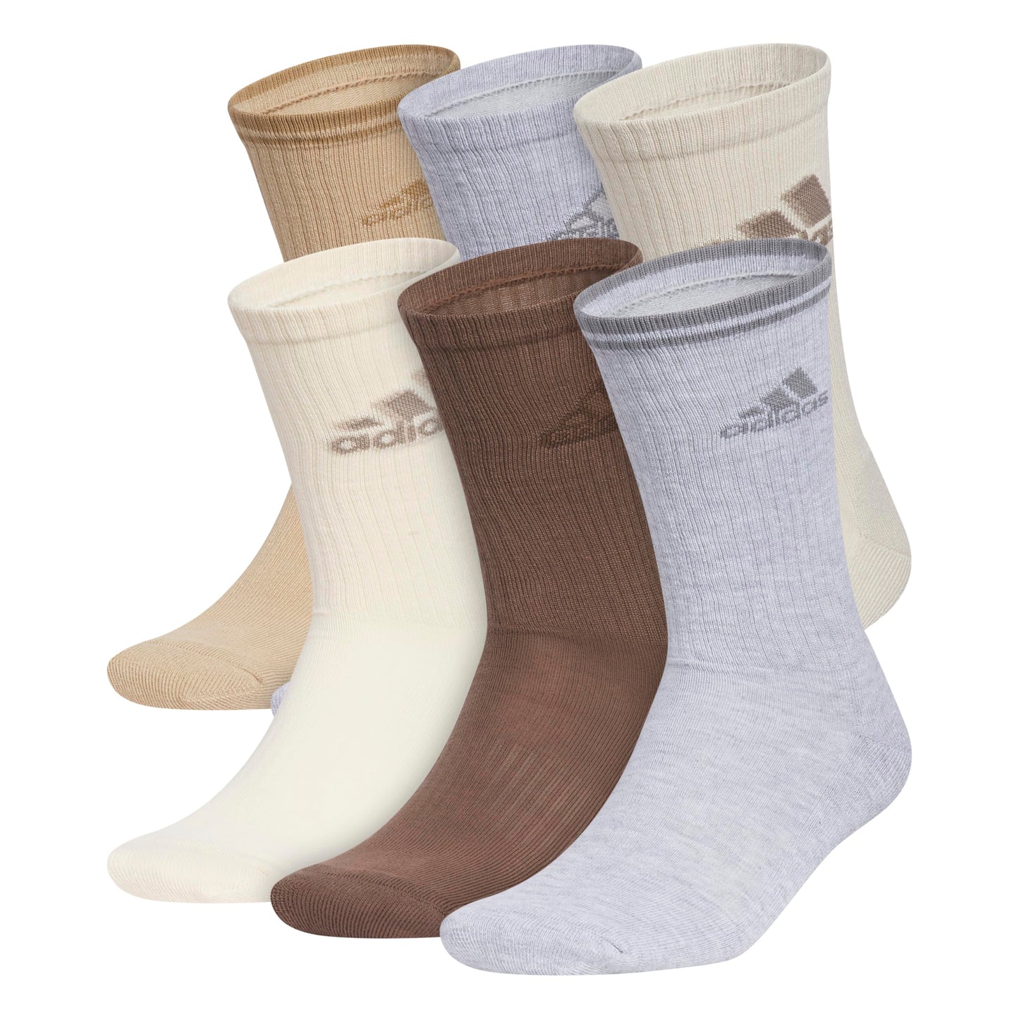 adidas Athletic Cushioned 6-Pack Crew