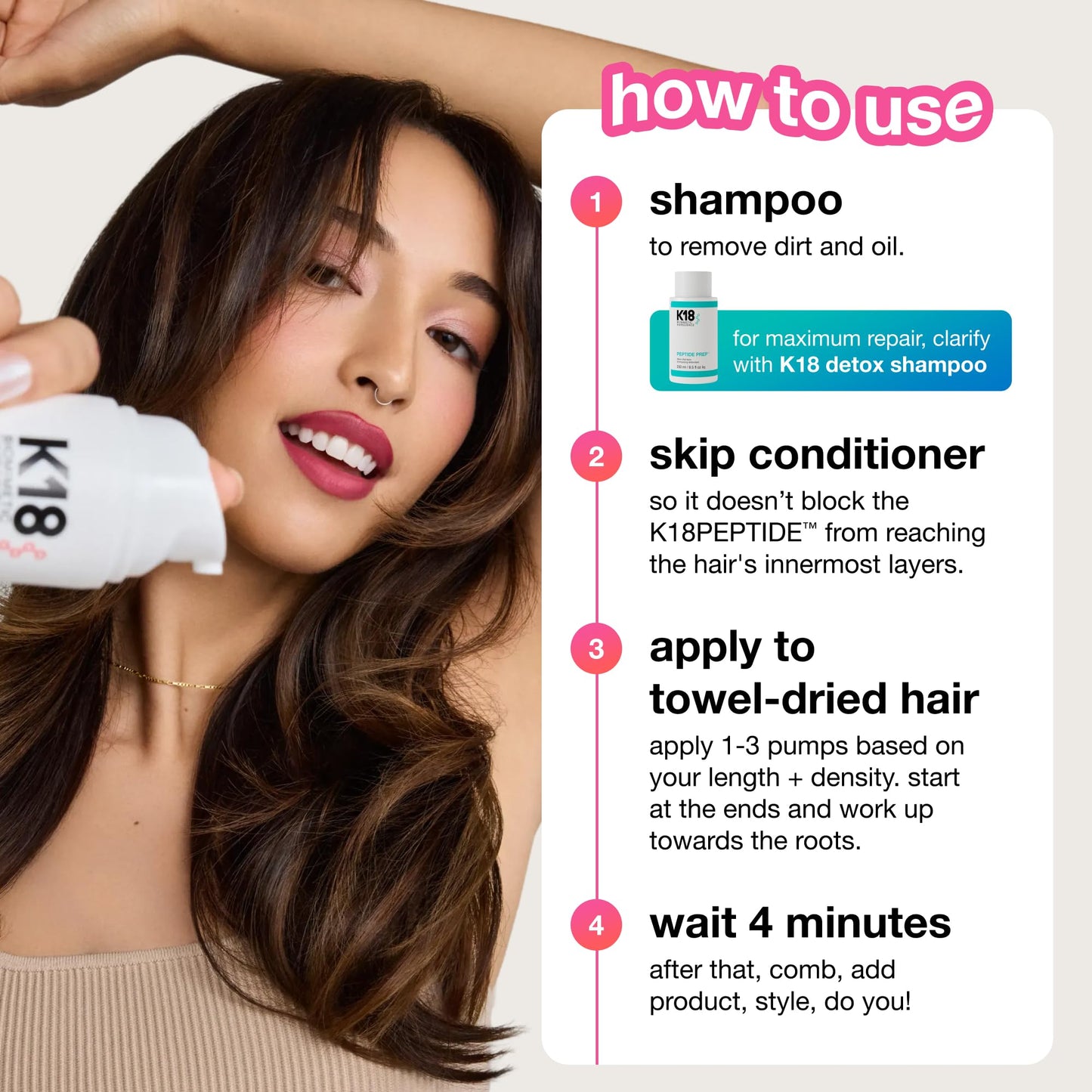 K18 Leave-In Molecular Repair Hair Mask