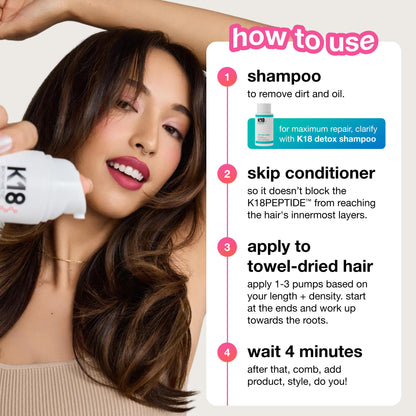K18 Leave-In Molecular Repair Hair Mask