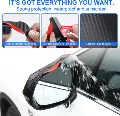 LivTee Blind Spot Car Mirror, HD Glass Frameless Convex Side Mirror Blindspot, Wide Angle Rear View Mirrors for SUVs, Trucks and RVs - Car Accessories